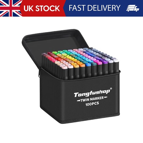 Tongfushop 100 colored marker - 100,