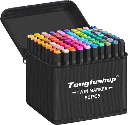 Tongfushop colored marker - 80,