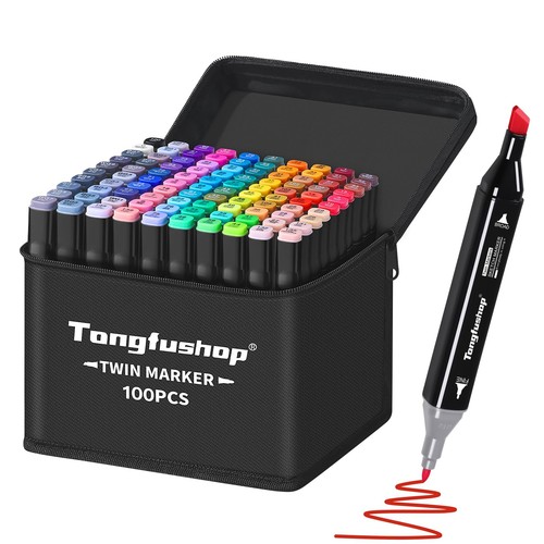 Tongfushop 100 colored marker - tongfushop,
