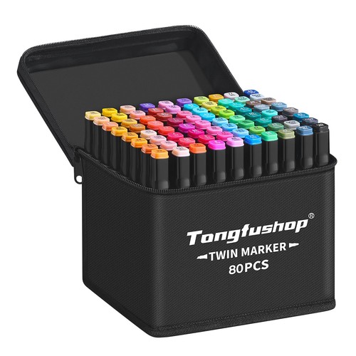 Colored marker set - 80,