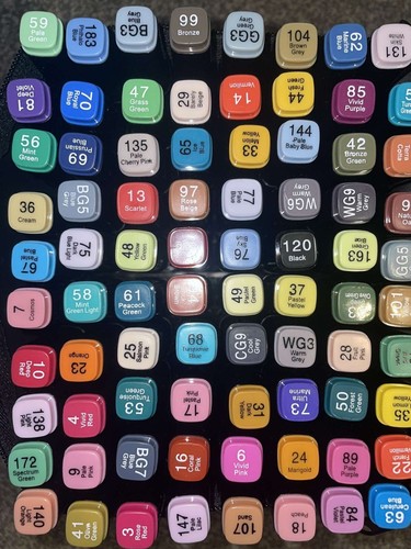 Colored marker set - colored,