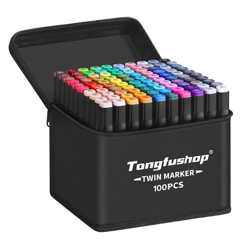 Tongfushop 100 colored marker - tongfushop,