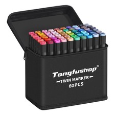 Tongfushop 60 Colored Marker