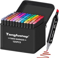 Tongfushop 120 Colored Marker