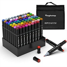 80 Colored Marker Set