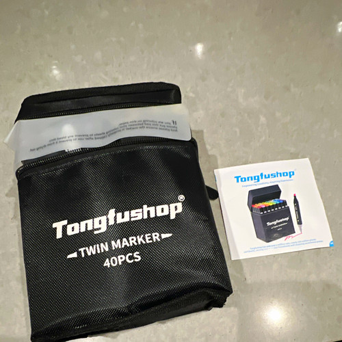 Tongfushop twin tip marker - tongfushop, set