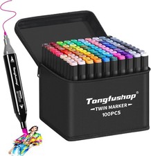 Tongfushop 100 Colored Marker