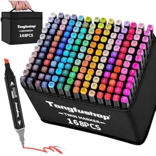 Tongfushop 168 colored marker - 168,