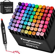 Tongfushop 80 Colored Marker