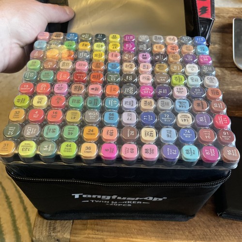 Tongfushop 120 twin marker set - tongfushop,