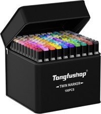Tongfushop 100 colored marker
