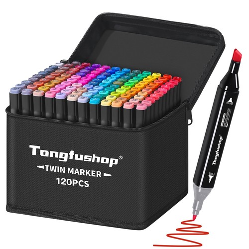 Tongfushop 120 colored marker - tongfushop,