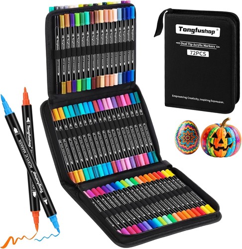 Colours acrylic paint pens - 72,