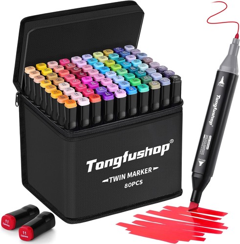 Tongfushop colored marker - 80,