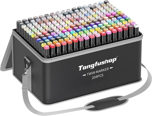 204 colored marker - colored, set